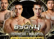 Byon Combat Showbiz 24 April 2026: Link Nonton Gratis & Jadwal Lengkap Fight Card