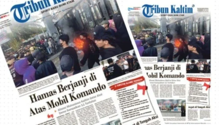 Demo Aksi 214 Guncang Kaltim: Nepotisme, Mobil Mewah, dan Janji Reform Rudy Mas’ud