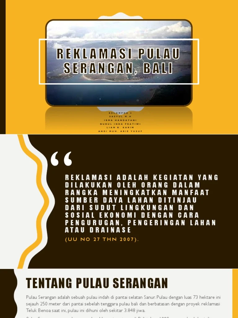 DPR Tekan Reklamasi Pulau Serangan: Tuntutan Hentikan Sementara demi Selamatkan Ekosistem Bali