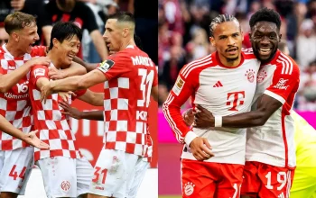Drama 4-3: Mainz vs Bayern Guncang Bundesliga, Bayern Balik Kekuatan di Babak Kedua