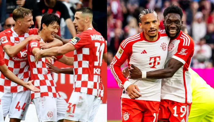 Drama 4-3: Mainz vs Bayern Guncang Bundesliga, Bayern Balik Kekuatan di Babak Kedua