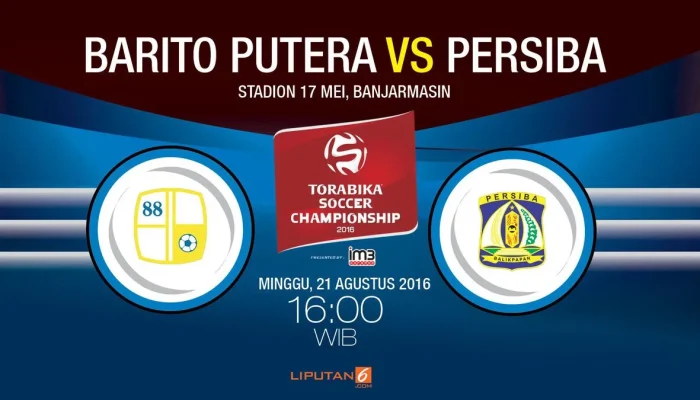 Drama Enam Gol: Barito Putera vs Persiba 3-3, Barisan Poin Berbalik di Banjarmasin