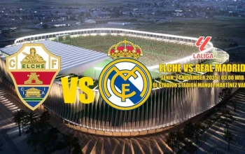 Elche Raih Kemenangan Beruntun Ketiga, Tekan Papan Tengah La Liga