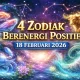 Empat Zodiak Berkah Besar pada Selasa, 21 April 2026: Lebih Tenang dan Bahagia