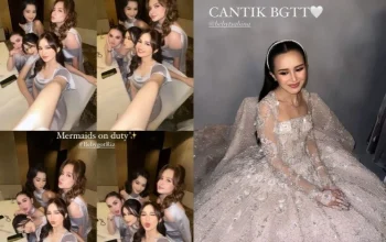 Glamor Pink Kompak: Selebritas Bersinar di Bridesmaid Luncheon Syifa Hadju