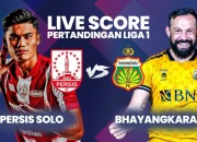 Jadwal Liga 1 Hari Ini: Persis Solo vs Bhayangkara, PSIM Yogyakarta vs Persija, dan Laga Penentu di BRI Super League