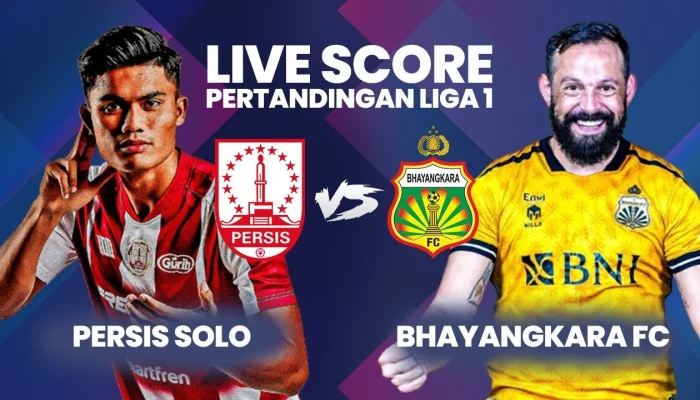 Jadwal Liga 1 Hari Ini: Persis Solo vs Bhayangkara, PSIM Yogyakarta vs Persija, dan Laga Penentu di BRI Super League