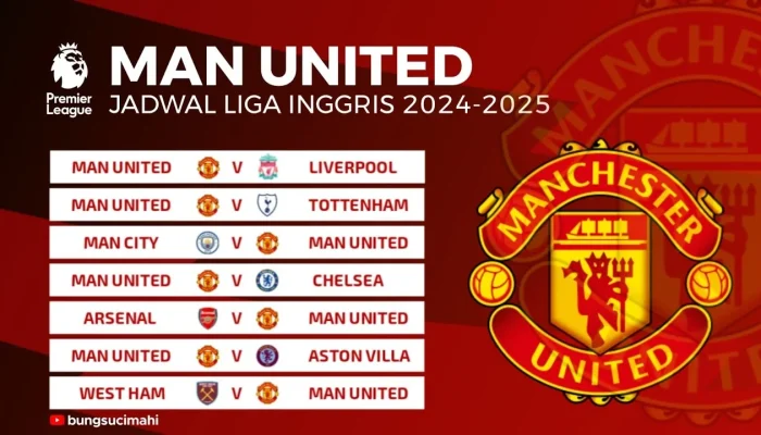 Jadwal Manchester United 2025/2026: Laga Krusial, Analisis Peluang Gelar dan Tantangan di Premier League