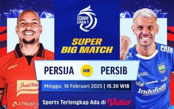 Jadwal Super League Pekan ke-29: PSIM vs Persija Dibuka, Persib vs Arema Jadi Big Match!