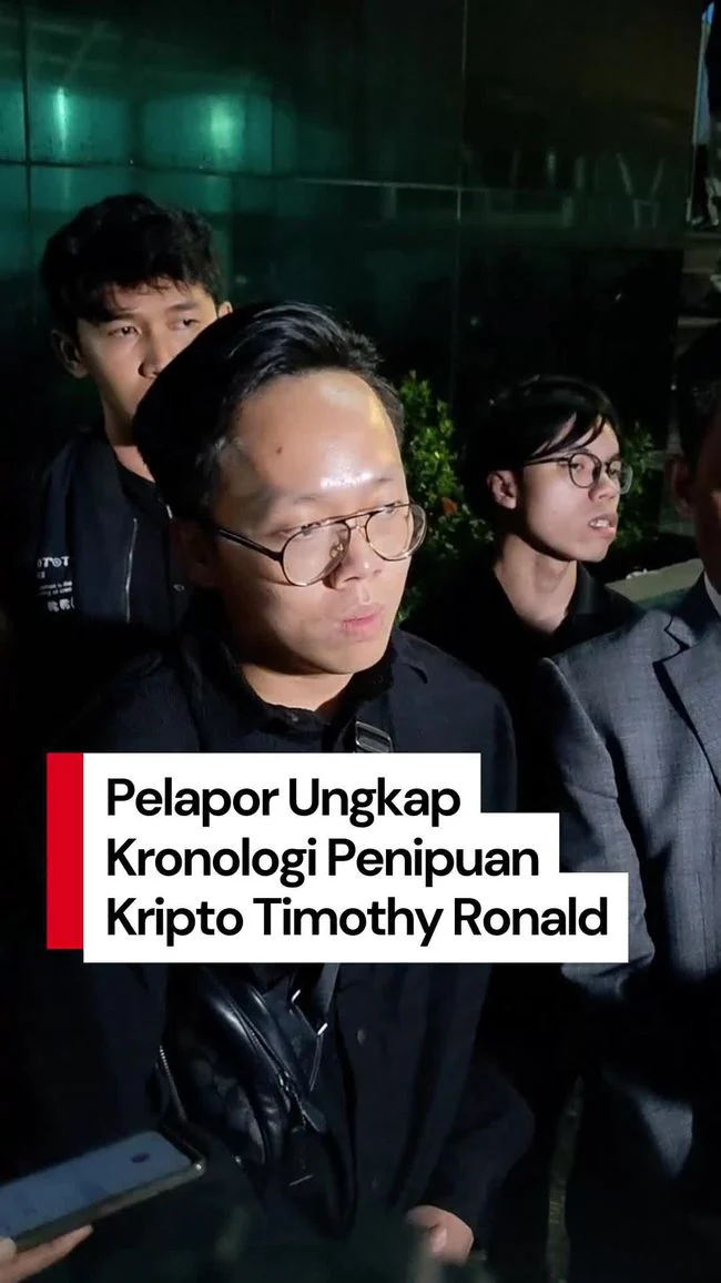 Kasus Penipuan Akademi Crypto: Timothy Ronald Dituduh Rugi Ratusan Miliar, Penyelidikan Mandek Empat Bulan
