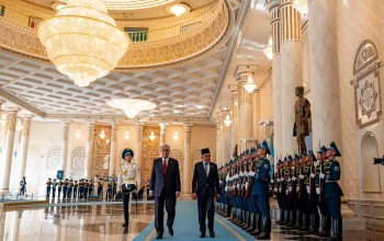 Kazakhstan Luncurkan Proyek Angin Kazakhstan $1,2 Miliar, Perkuat Hubungan Strategis dengan Mongolia