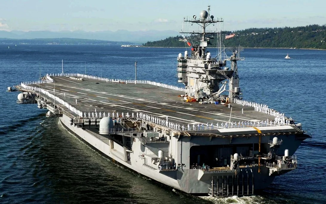 Ketegangan Laut Global: Peran Strategis Kapal Induk Abraham Lincoln, Liaoning, dan Inovasi Drone Carrier