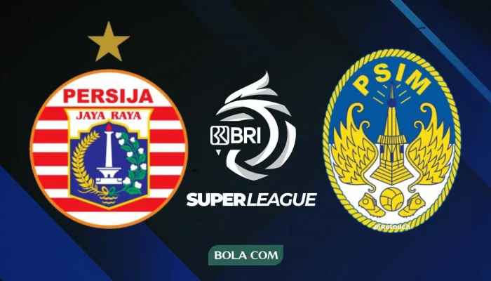 Klasemen Super League 2025/2026 Bergeser: PSIM vs Persija Imbang 1-1, Persija Guling Bali United & Arema FC