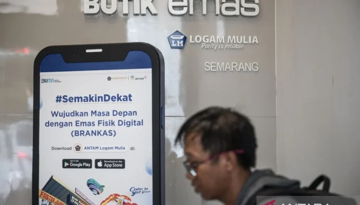 Kompak Turun! Harga Emas Pegadaian Antam Tetap, UBS Naik, Galeri24 Turun pada Kamis (23/4)