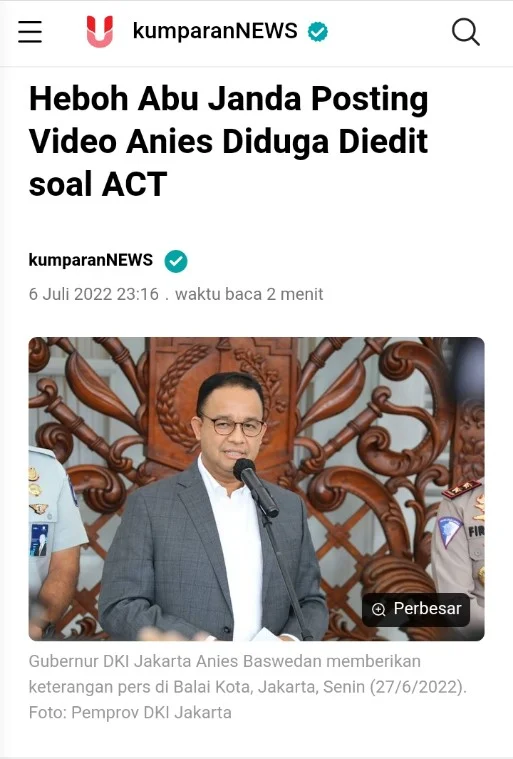 Kontroversi Video Potong Ceramah JK: Peran Abu Janda dan Dinamika Politik yang Memanas