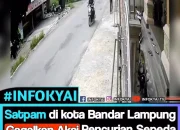 Kurir Paket Gagalkan Pencurian Motor di Bandar Lampung, Pelaku Dihajar hingga Babak Belur