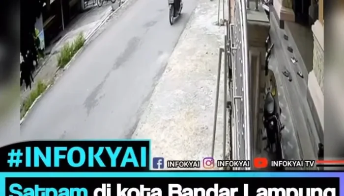 Kurir Paket Gagalkan Pencurian Motor di Bandar Lampung, Pelaku Dihajar hingga Babak Belur