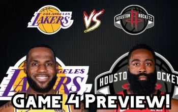 Lakers vs Rockets Game 4: Underdog Lakers Berjuang Hindari Sweep di Playoff 2026