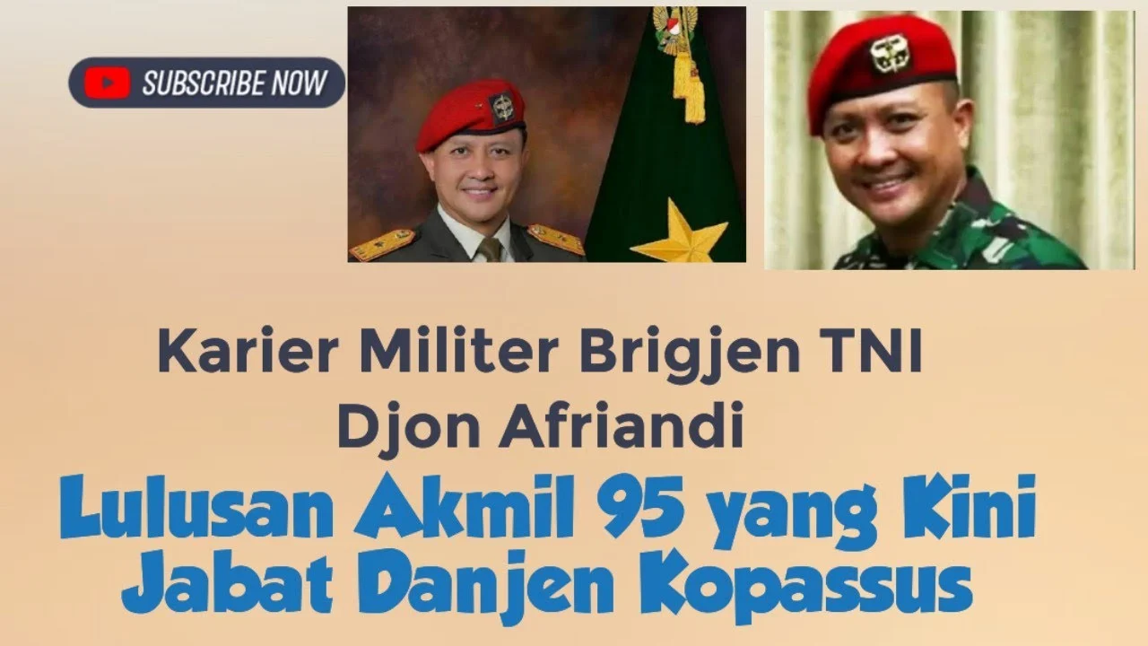 Letjen Djon Afriandi: Lulusan Terbaik Akmil 95 yang Kini Terjebak Kontroversi Besar Bersama Letkol Teddy