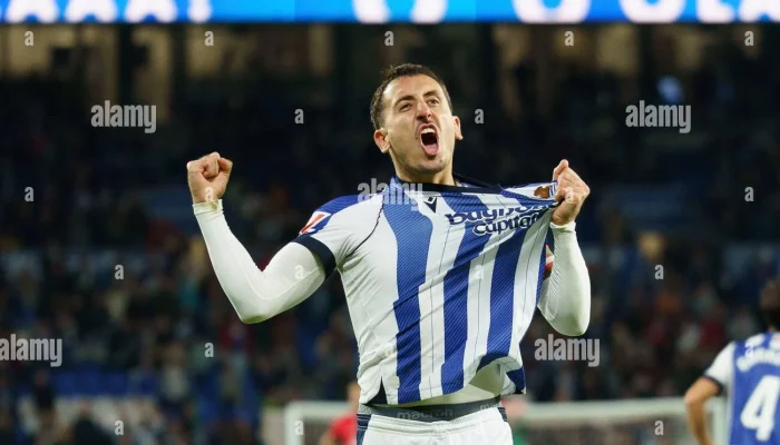Mikel Oyarzabal Ganda Gol, Real Sociedad Tancap Posisi Puncak La Liga Menjelang Akhir Musim
