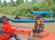 Pencarian Doli Berlanjut, Tim SAR Pakai Peralatan Anti Buaya di Sungai Nyireh