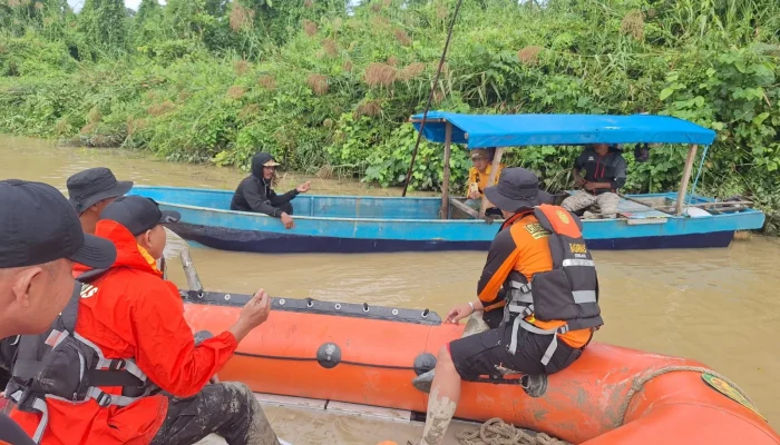 Pencarian Doli Berlanjut, Tim SAR Pakai Peralatan Anti Buaya di Sungai Nyireh