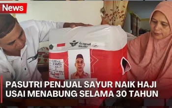 Perjuangan Pasutri Pedagang Sayur Cirebon Menabung Rp10 Ribu Sehari Selama 14 Tahun demi Naik Haji