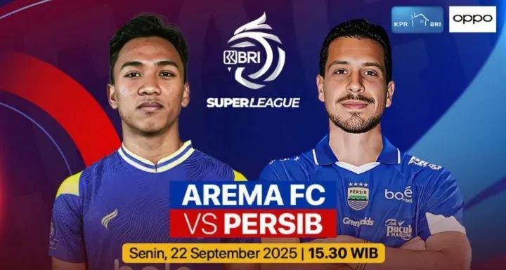 Persib vs Arema: Maung Bandung Dikejar Borneo FC, Selisih 2 Poin Jadi Taruhan Akhir Musim