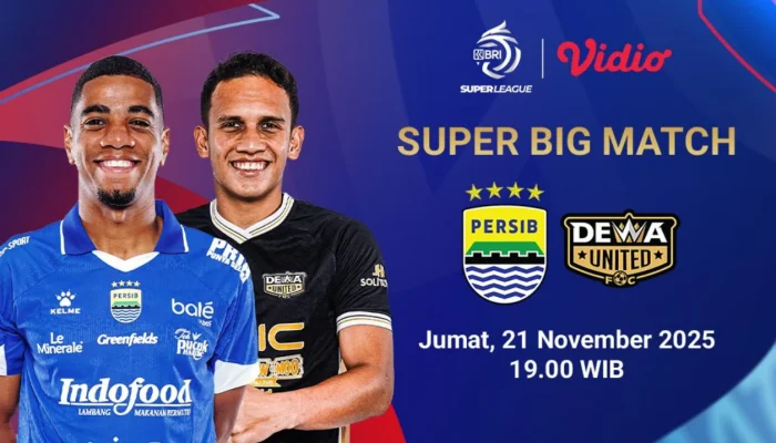 Persib vs Dewa United: Duel Tanpa Penonton di Banten International Stadium Jadi Ujian Mental dan Strategi