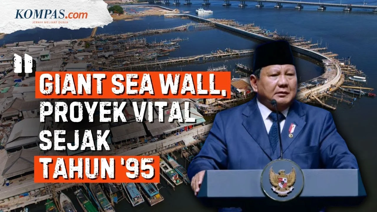 Prabowo Percepat Proyek Giant Sea Wall; Didit Herdiawan Pimpin Implementasi Pantura