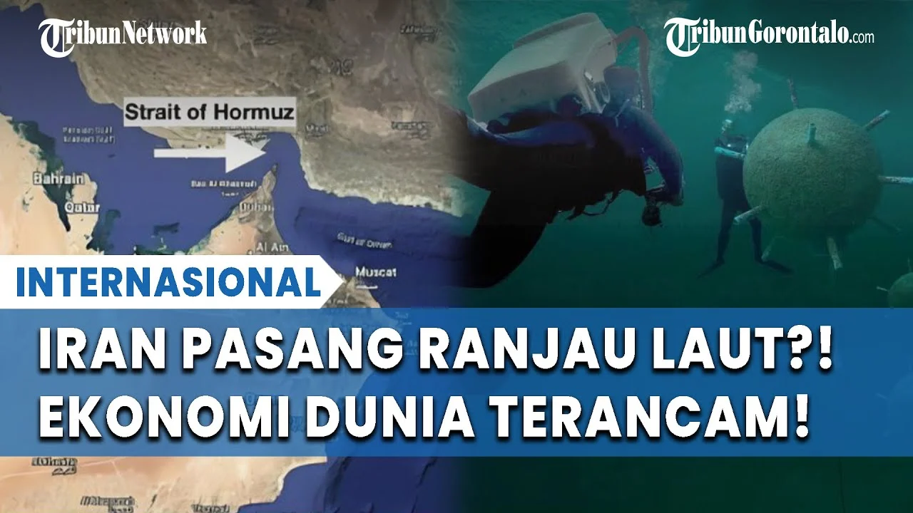 Ranjau Laut Selat Hormuz: Robot AS Bersihkan, Iran Kebingungan Atasi Ancaman