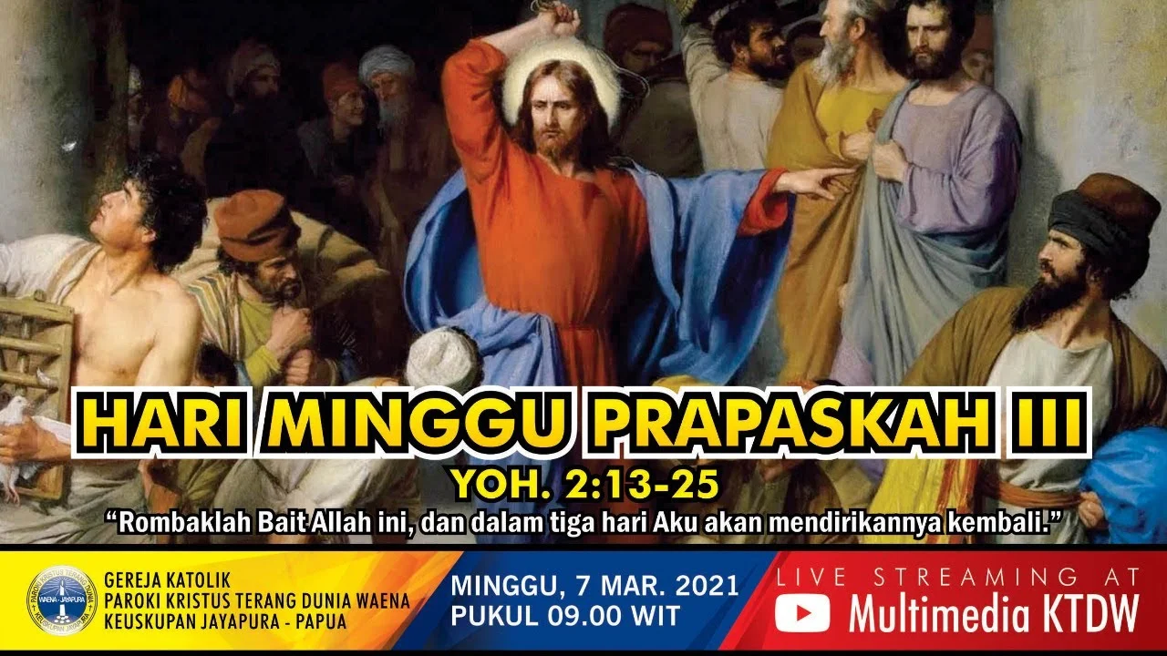 Renungan Harian Katolik: Memaknai Kasih Kristus di Minggu Paskah III dan Sabtu 18 April 2026