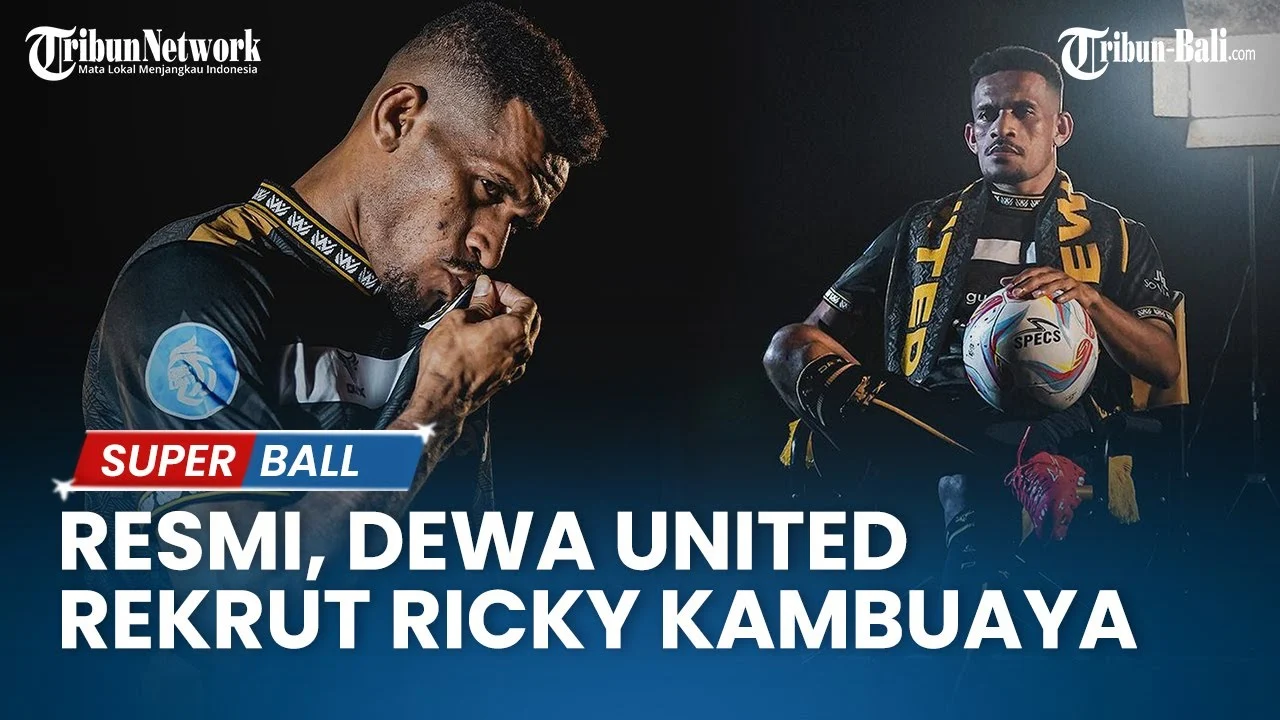 Ricky Kambuaya Bikin Dewa United Comeback Dramatis Atas Madura United