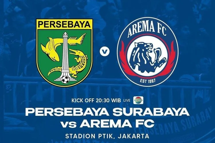 Siaran Langsung Arema vs Persebaya di Indosiar: Detail Jadwal, Form Tim, dan Kutipan Pelatih
