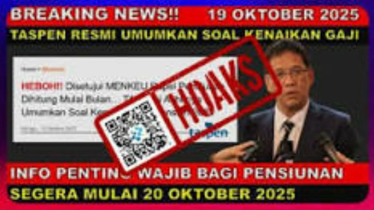 Taspen Tegaskan Tidak Ada Rapel, Pensiunan Dapat Kenaikan 12% Mulai 2026