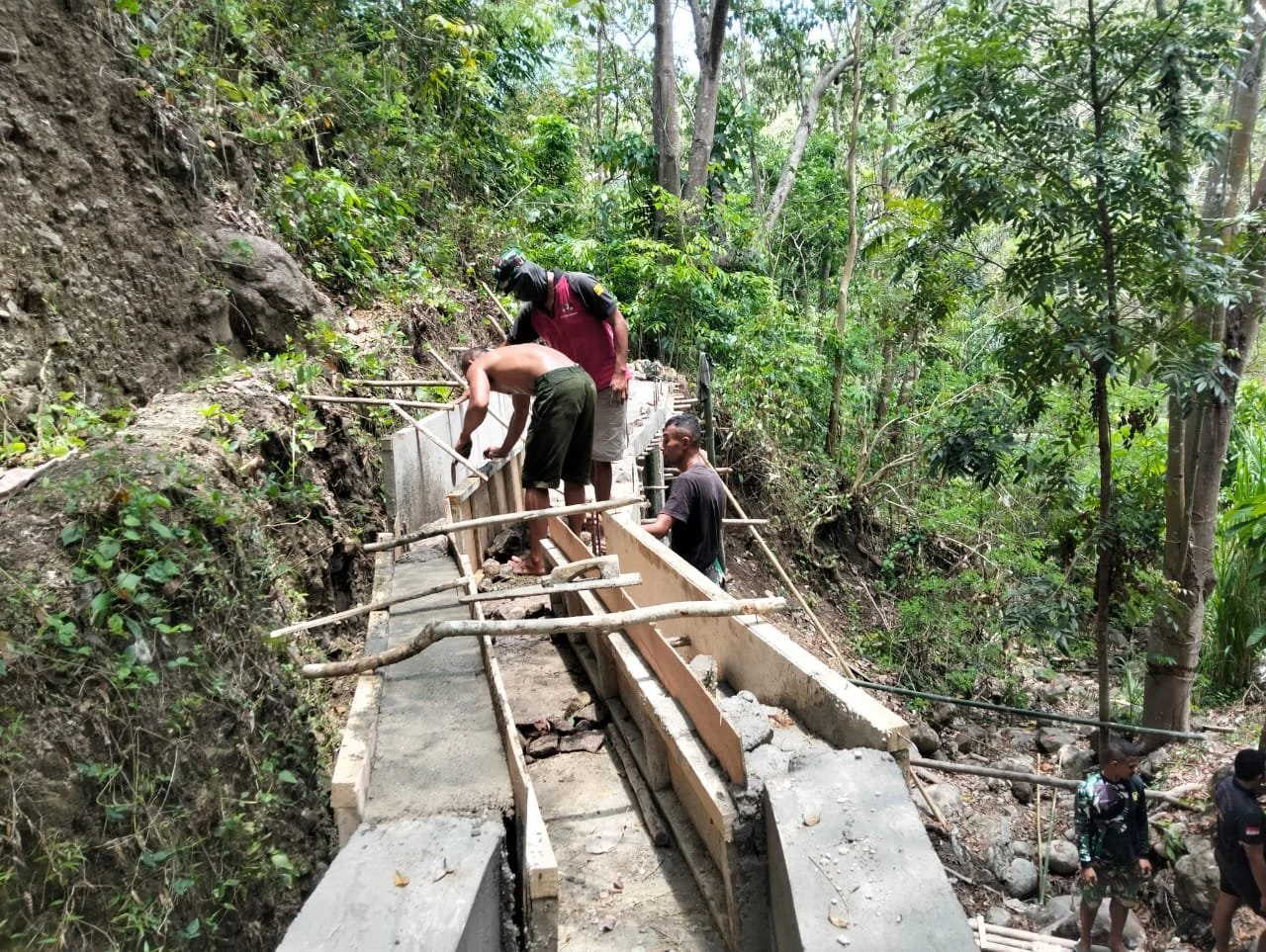 TMMD Paok Bawa Harapan: Jalan Baru, Irigasi, dan Solusi Stunting di Desa Paok Lombok