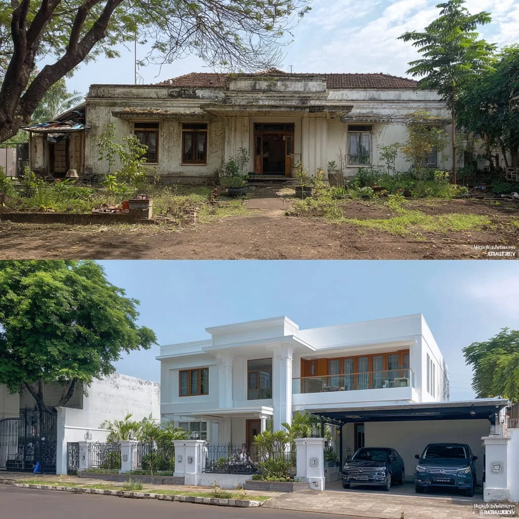 Transformasi Rumah Angker Jadi Kosan Mewah, Fenomena Viral yang Memukau