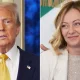Trump Marah, PM Italia Meloni Defend Paus Leo XIV: Konflik Bilateral Memanas