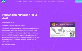 39.662 Pendaftar KIP Kuliah SNBT 2026 Dinyatakan Layak Menerima Bantuan Pendidikan