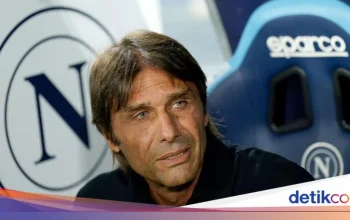 Antonio Conte Tinggalkan Napoli Setelah Dua Musim, Juventus Satu-satunya Pengecualian