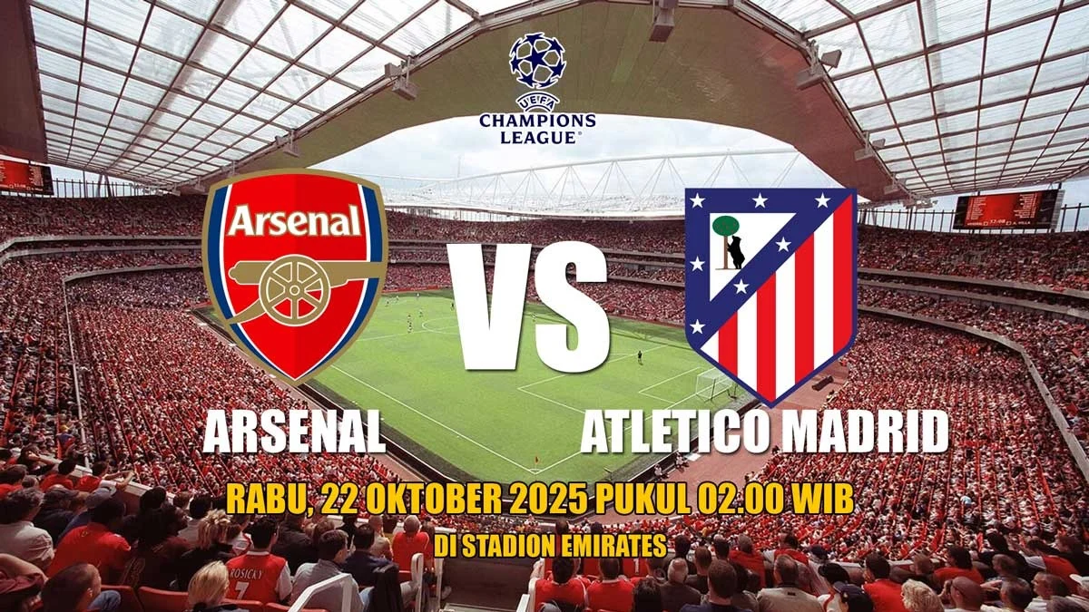 Atletico Madrid Siap Tantang Arsenal di Liga Champions