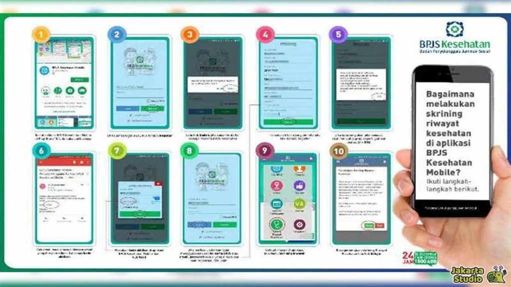 BPJS Kesehatan Hadirkan Fitur Skrining Riwayat Kesehatan Online, Ini Cara Menggunakannya