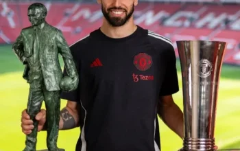 Bruno Fernandes Dinobatkan sebagai Pemain Terbaik Tahun Ini