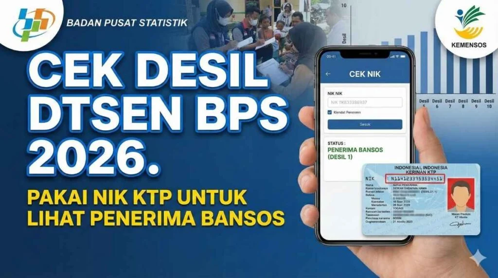 Cara Cek Bansos dan Desil dengan NIK KTP untuk Menerima Bantuan Sosial