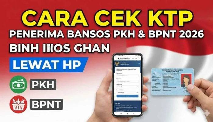 Cara Cek Bansos PKH BPNT Mei 2026 dengan NIK KTP Secara Online