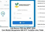Cara Cek Bansos PKH dan BPNT 2026 dengan Mudah, Apakah Anda Termasuk Penerima?