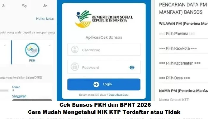 Cara Cek Bansos PKH dan BPNT 2026 dengan Mudah, Apakah Anda Termasuk Penerima?