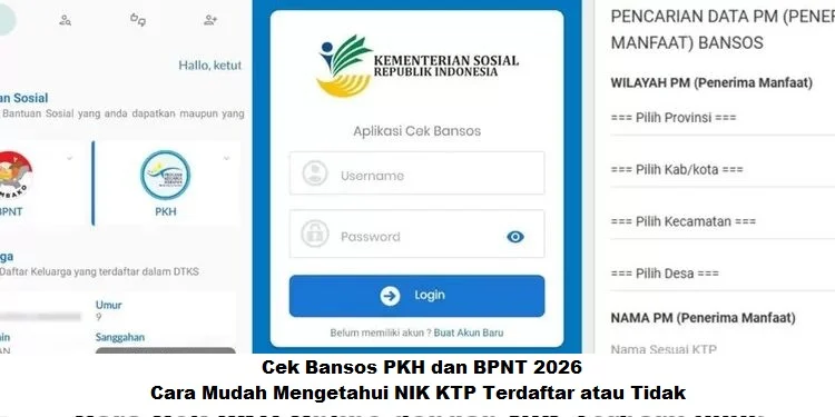 Cara Cek Bansos PKH dan BPNT 2026 dengan Mudah, Apakah Anda Termasuk Penerima?