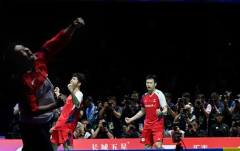 China Raih Thomas Cup 2026, Mengalahkan Prancis 3-1 di Horsens