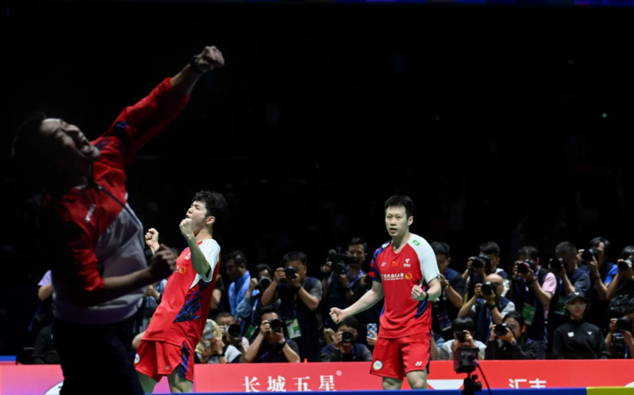 China Raih Thomas Cup 2026, Mengalahkan Prancis 3-1 di Horsens